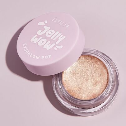 SHEGLAM Jelly Wow Eyeshadow Pop-Nova Glow Long Lasting Glitter Eyeshadow Gel High Shine Moonbeam Shimmer Ultra Pigmented Easy To Wear Cream Smooth Eyeshadow Brown Eyeshadow Brand Beauty Makeup Face Paint Cosmetic For Women Girls Perfect For Spring Summer Ideal For Y2K Fancy Fashion Suitable For Birthday Mother'S Day Gift Rave Party Ready Best Color