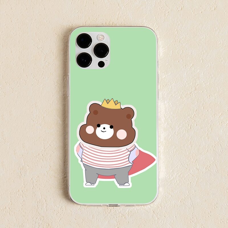 

Bear Pattern Phone case, Multicolor
