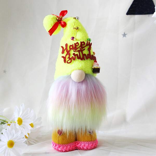 

1pc Plush Doll Party Decoration, Multicolor