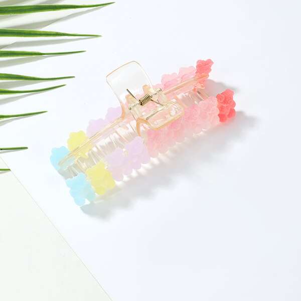 

Bear Decor Hair Claw, Multicolor
