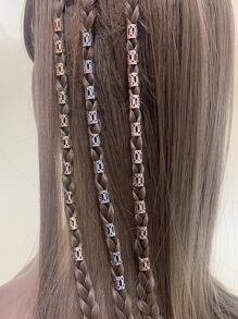 60 chiếc khuyên tóc rỗng - Nhiều màu - Xem 2