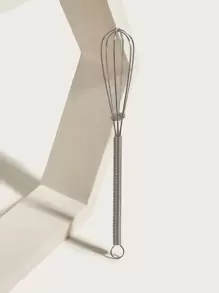 Stainless Steel Metal Mixer Egg Beater Hair Dye Mixer Hair Mask Uni Form Mixing Tool Household 1 Piece Silver, Hair Tools, Hair Products And Accessories For Barber Salon Beauty Back To School, Travel Holiday Essentials, Hair Accessories For Women, Slick Back Brush, Hair Dryer, Hair, Barber, Edge Brush, Hair Dryer, Hair Stuff, Hair Spray, Curly Hair Products - Silver - View 1