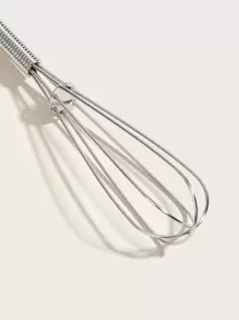 Stainless Steel Metal Mixer Egg Beater Hair Dye Mixer Hair Mask Uni Form Mixing Tool Household 1 Piece Silver, Hair Tools, Hair Products And Accessories For Barber Salon Beauty Back To School, Travel Holiday Essentials, Hair Accessories For Women, Slick Back Brush, Hair Dryer, Hair, Barber, Edge Brush, Hair Dryer, Hair Stuff, Hair Spray, Curly Hair Products - Silver - View 4