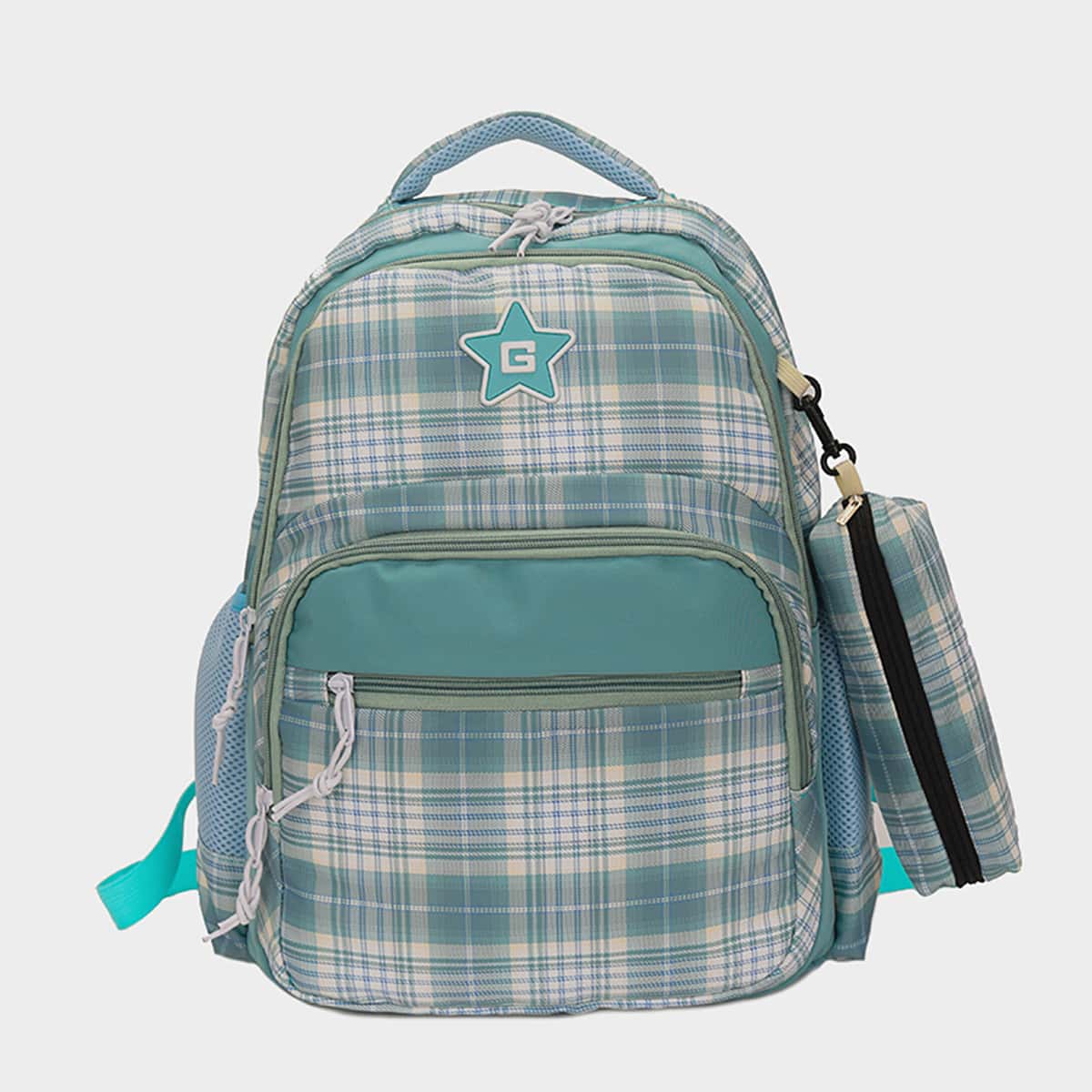 

Zip Front Backpack, Multicolor