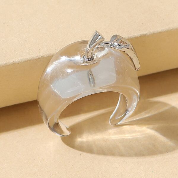 

Clear Cuff Ring