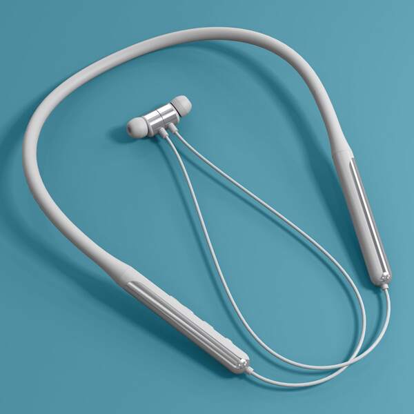 

Металлическая спортивная Bluetooth-гарнитура, Серебряные