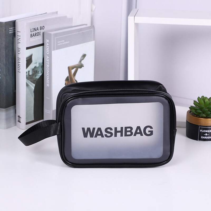 

1pc Waterproof Travel Storage Bag, Black