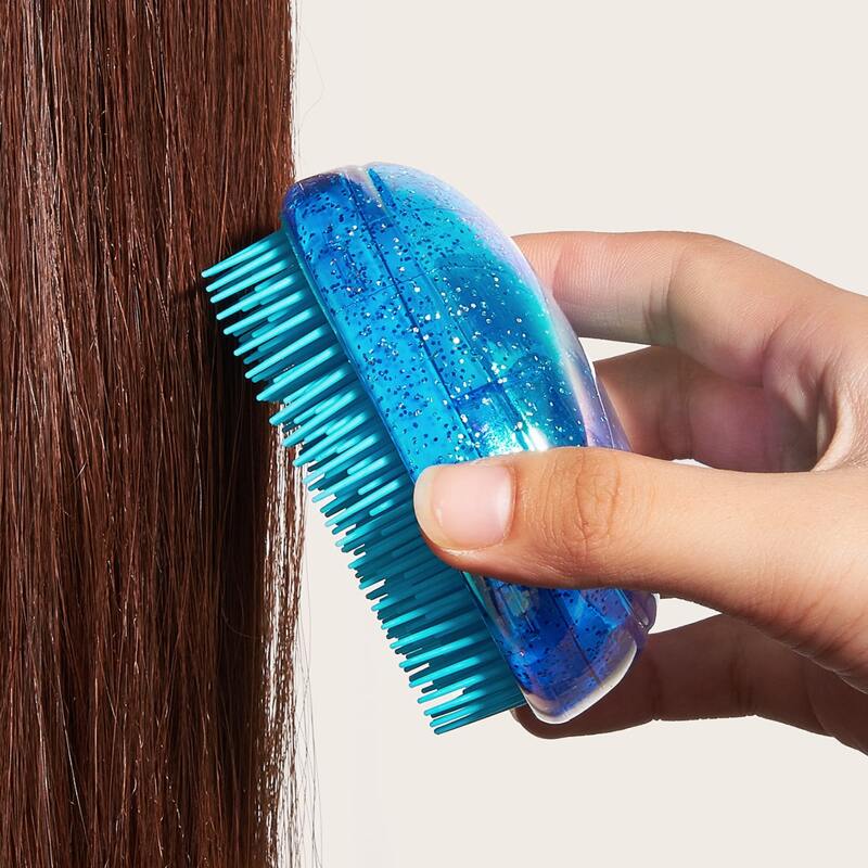 

Glitter Hair Brush, Blue
