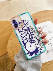 Funda para móvil con estampado de letra - Multicolor - Ver 2