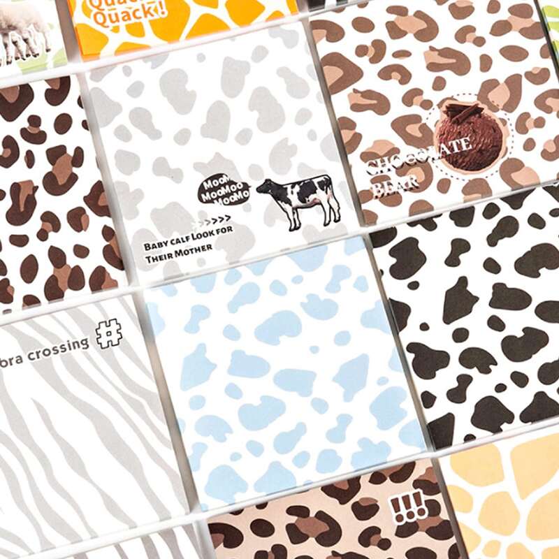 

1pc Random Pattern Random Sticky Note, Multicolor