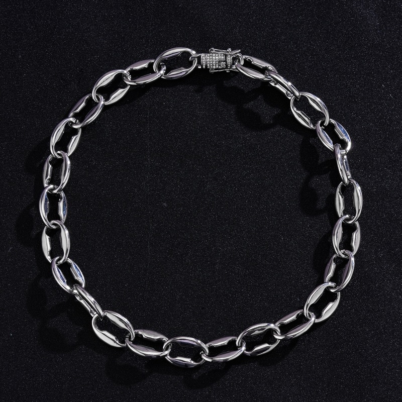 

Guys Minimalist Chain Necklace, Silver