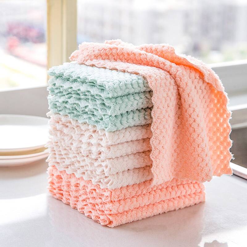 

3pcs Random Color Cleaning Rag, Multicolor
