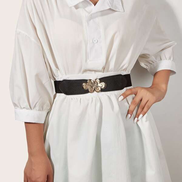 

Elastic Corset Belt, Black