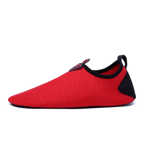 

Breathable Flat Water Shoes, Red