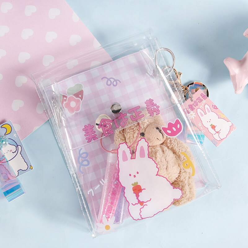 

1pc Cartoon Graphic Random Storage Bag, Multicolor