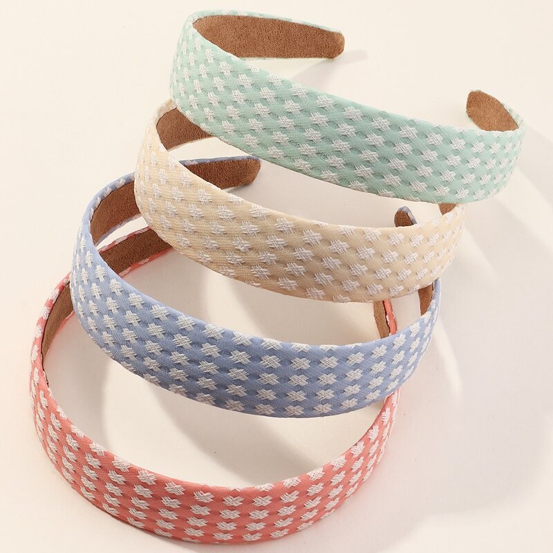 

4pcs Simple Headband, Multicolor