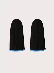 2入組防汗遊戲手指袖 - 藍色 - 查看 2