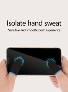 2入組防汗遊戲手指袖 - 藍色 - 查看 5