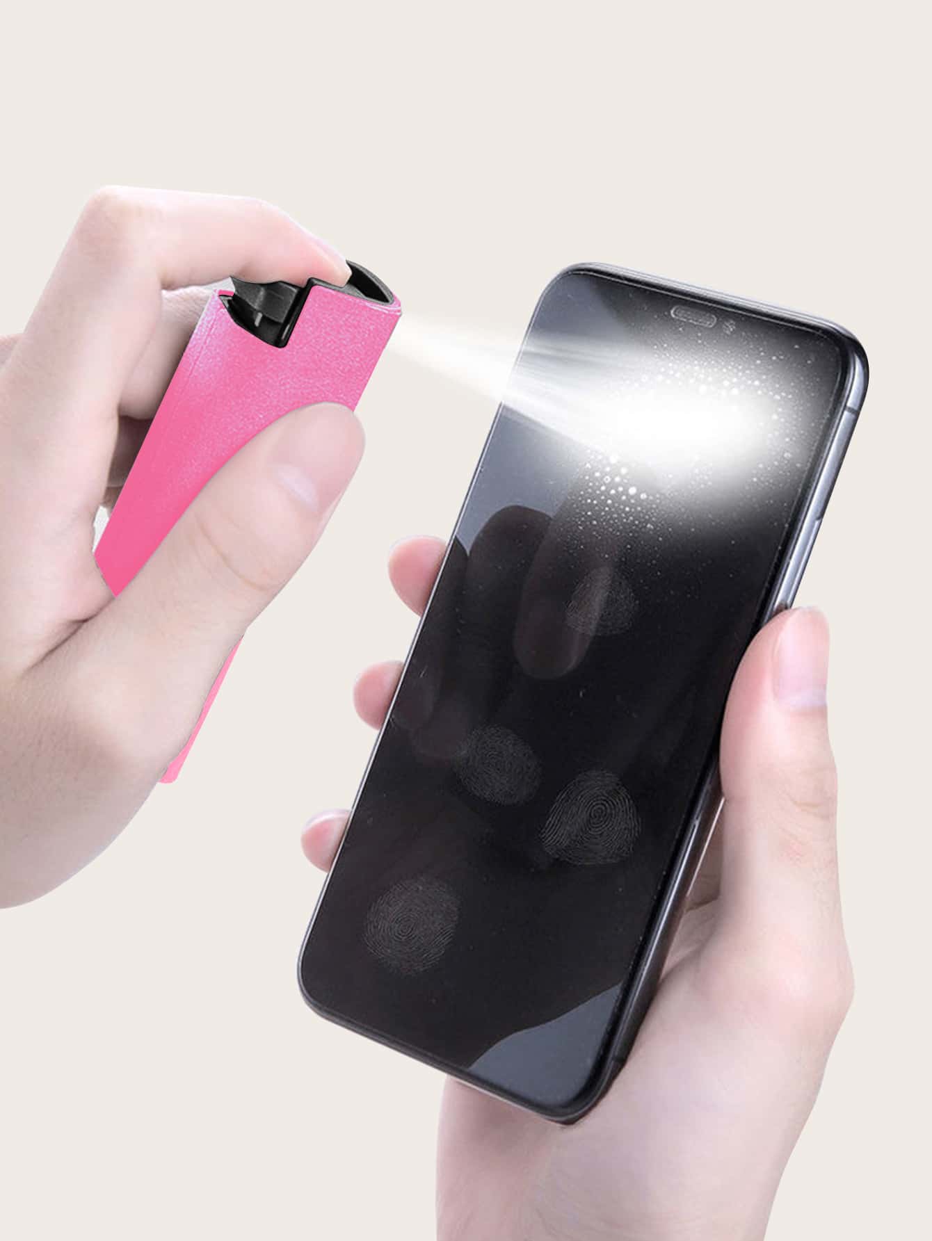 Laptop Screen Cleaning Tool - Pink - View 2