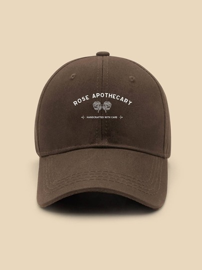 Letter Graphic Baseball Cap