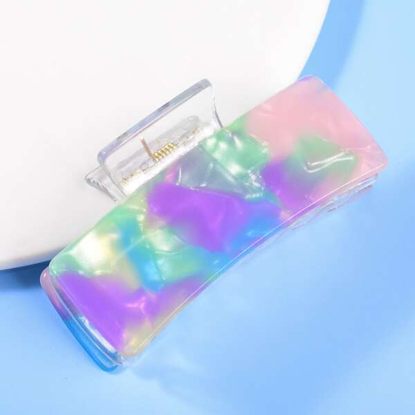 

Geo Decor Hair Claw, Multicolor