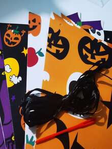 2pcs Halloween Decorative Pull Flag - Multicolor - View 4
