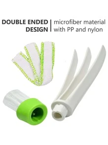 2pcs Car Air Conditioner Vent Brush - Green - View 4