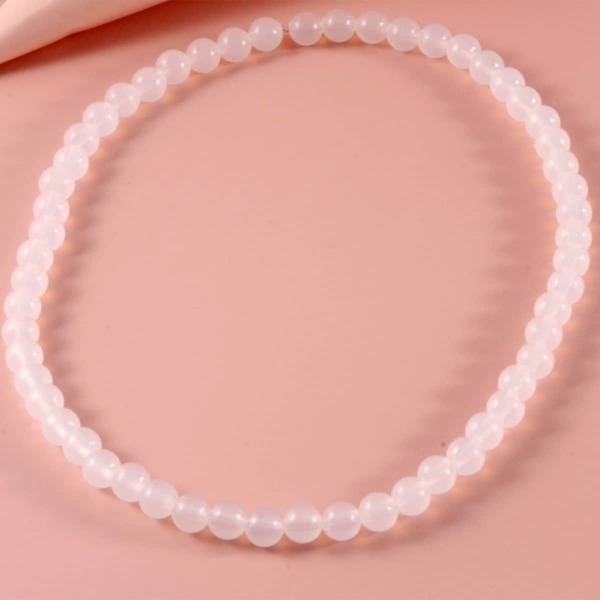 

Girls Photochromic Beaded Necklace, White
