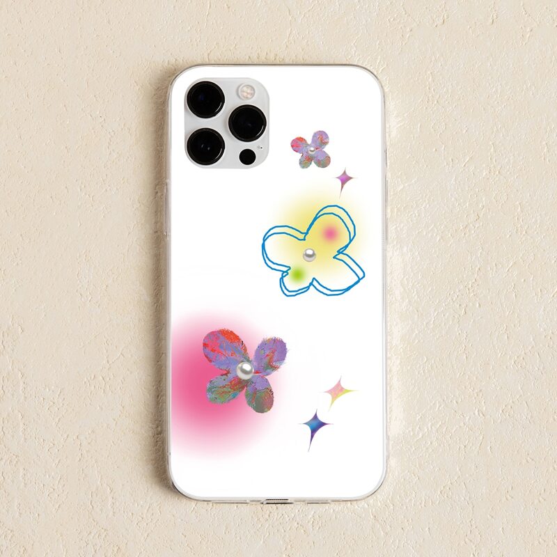 

Flower Pattern Phone Case, Multicolor