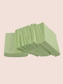 klimonla 防水美甲墊藝術桌巾墊20入組美甲墊藝術3層可折疊美甲桌墊美甲美甲防水墊適用於沙龍練習美甲（綠色） - 綠色 - 查看 2