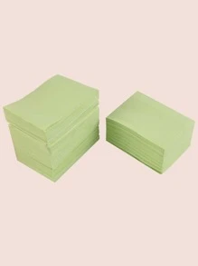 klimonla 防水美甲墊藝術桌巾墊20入組美甲墊藝術3層可折疊美甲桌墊美甲美甲防水墊適用於沙龍練習美甲（綠色） - 綠色 - 查看 4