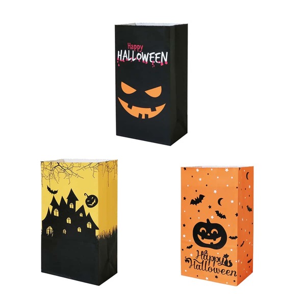 

3pcs Random Halloween Packing Bag, Multicolor
