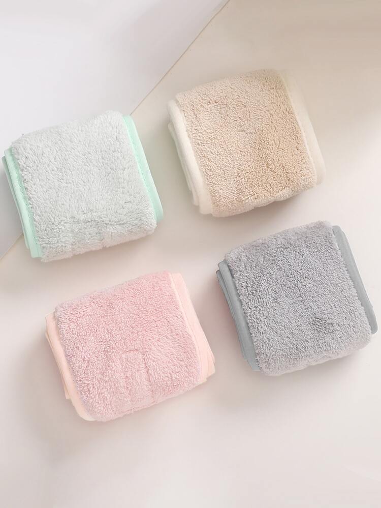 1pc Hook-and-loop Fastener Shower Headband - Multicolor - View 3