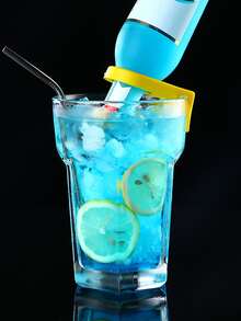 1pc Plain Bottle Buckle - Yellow - View 1