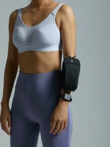 極簡臂袋帶耳機孔 - 黑色 - 查看 1