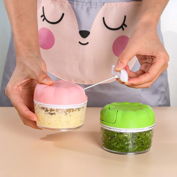 

1pc Random Color Multifunction Garlic Chopper, Multicolor