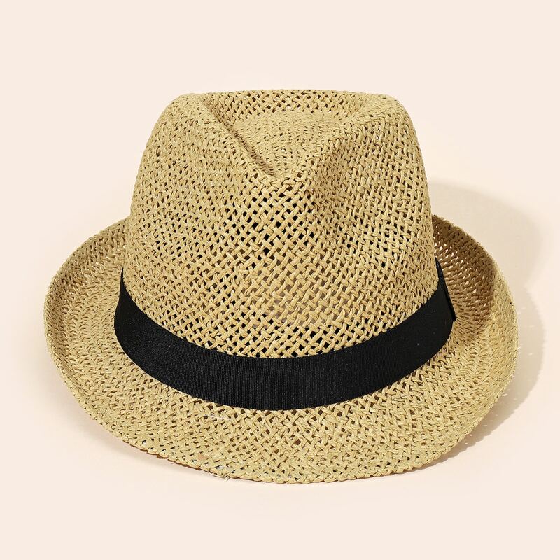 

Two Tone Straw Hat, Ginger