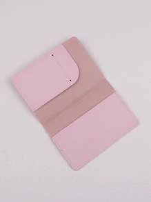 Funda Para Pasaporte Pu Hombre Mujer Porta Pasaporte De Viaje Con Tarjetero De Crédito Funda Protectora Para Billetera Funda Para Pasaporte Cartera Para Pasaporte Útiles Escolares Material Escolar Para La Escuela Para Estudiantes Bolsa Para Pasaporte Bolsa Para Pasaporte Para Vuelo Para Regreso A La Escuela Para Hombres Y Mujeres Artículos Esenciales De Viaje Accesorios De Viaje Accesorios De Vacaciones Para Temporada De Vacaciones - Rosa - Ver 5