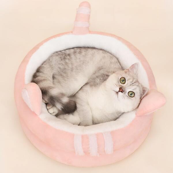 

Cartoon Design Pet Bed, Pink