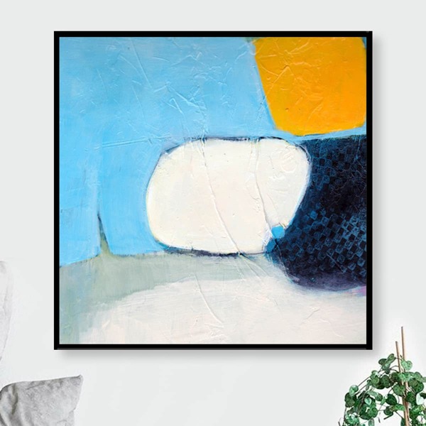 

Abstract Pattern DIY Diamond Unframed Painting, Multicolor
