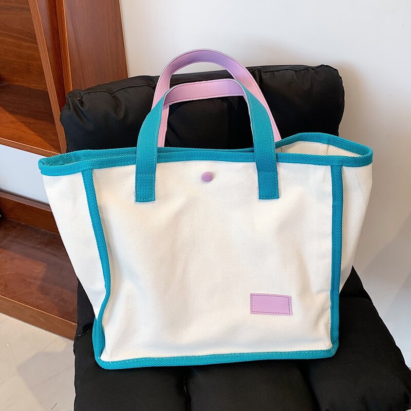 

Minimalist Tote Bag, Blue