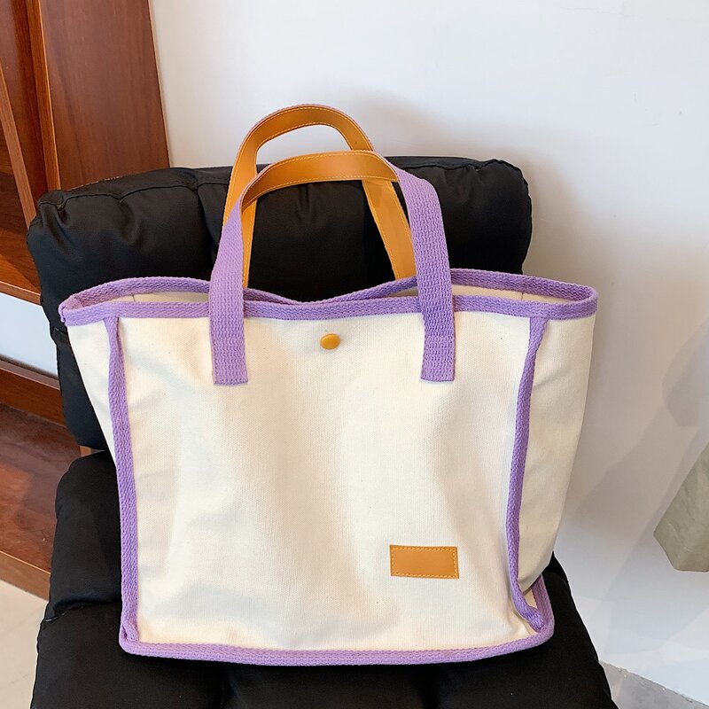 

Minimalist Tote Bag, Purple