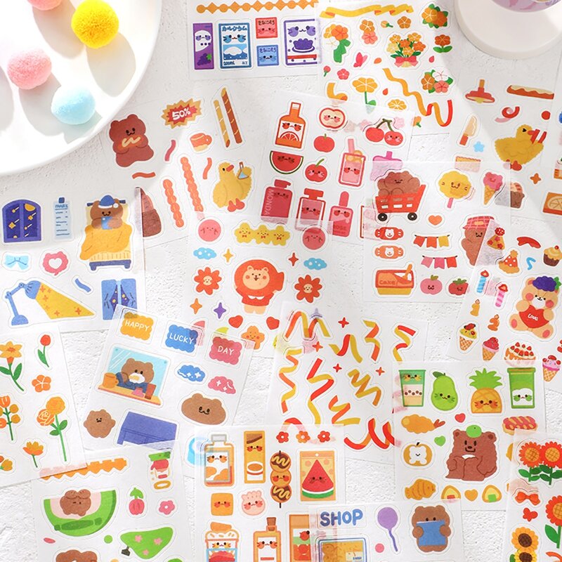 

100pcs Cartoon Graphic Random Sticker, Multicolor