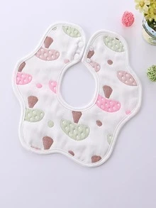 Bebé 5 piezas Babero con estampado de animal - Rosa - Ver 3