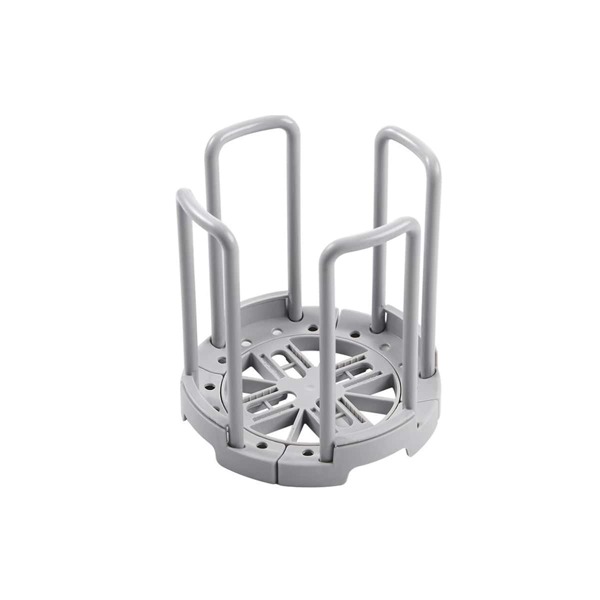 

1pc Plain Drain Rack, Grey