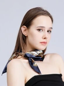 Chain Print Bandana - Multicolor - View 2