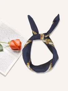 Chain Print Bandana - Multicolor - View 4