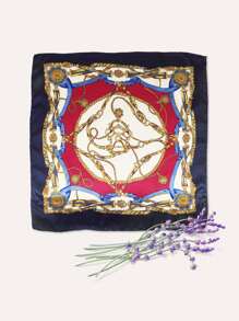 Chain Print Bandana - Multicolor - View 5