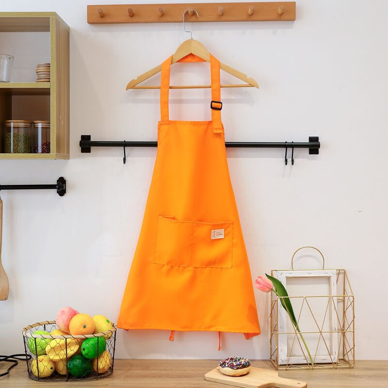 

Solid Color Water Proof Apron, Orange