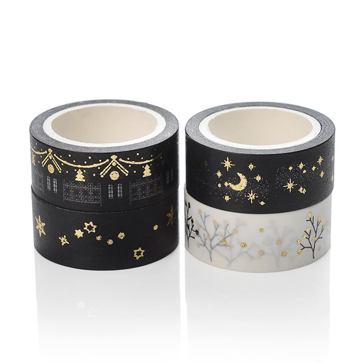 

1pc Hot Stamping Random Washi Tape, Multicolor